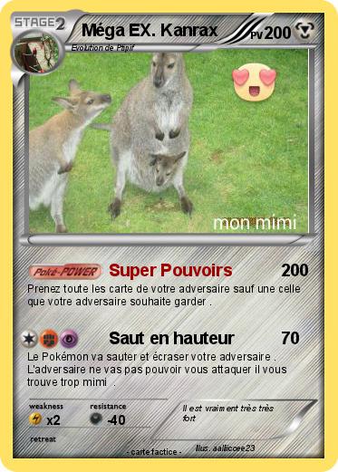 Pokemon Méga EX. Kanrax