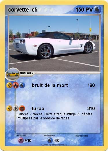 Pokemon corvette  c5