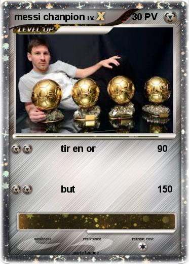 Pokemon messi chanpion