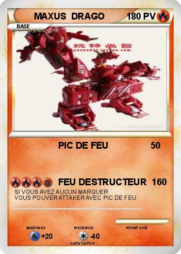 Pokemon MAXUS  DRAGO