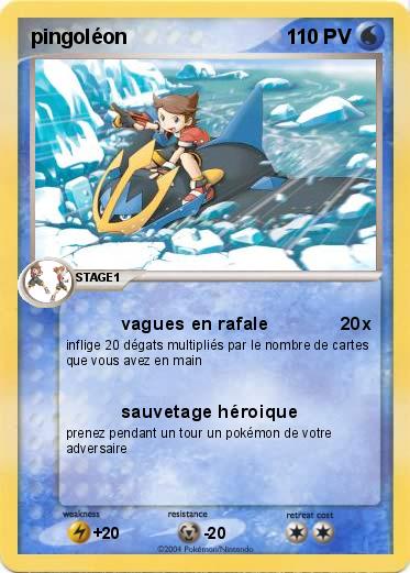 Pokemon pingoléon 