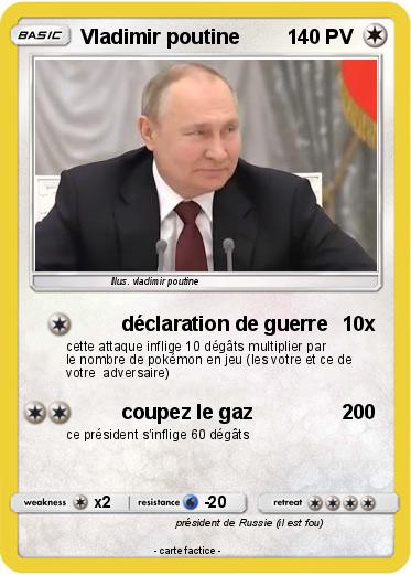 Pokemon Vladimir poutine