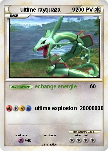 Pokemon ultime rayquaza        9