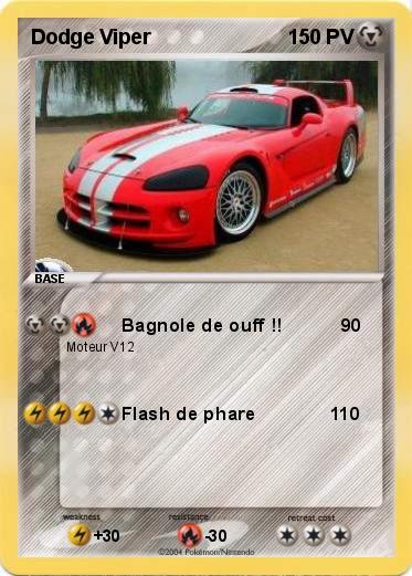 Pokemon Dodge Viper