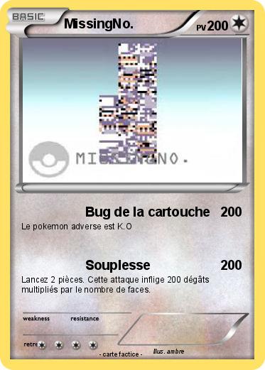 Pokemon MissingNo.
