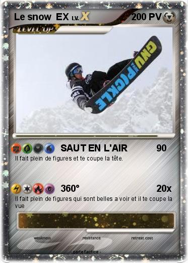 Pokemon Le snow  EX