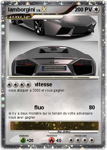 Pokemon lamborgini