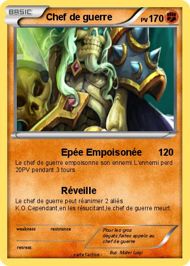 Pokemon Chef de guerre