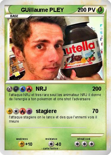 Pokemon GUillaume PLEY