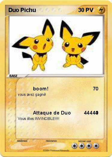 Pokemon Duo Pichu