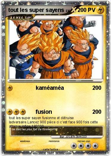 Pokemon tout les super sayens