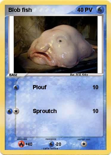 Pokemon Blob fish