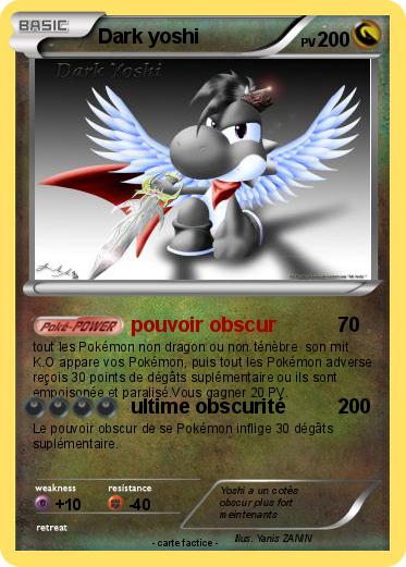Pokemon Dark yoshi