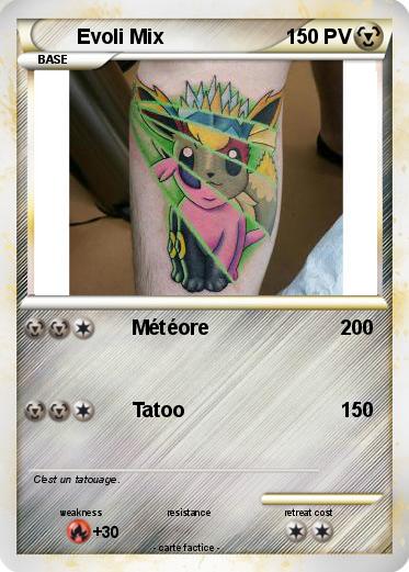 Pokemon Evoli Mix