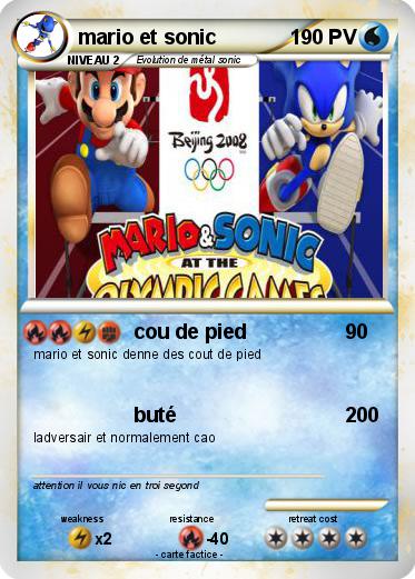 Pokemon mario et sonic