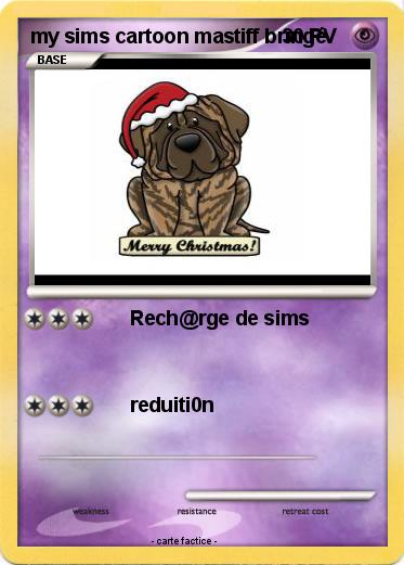 Pokemon my sims cartoon mastiff bringé