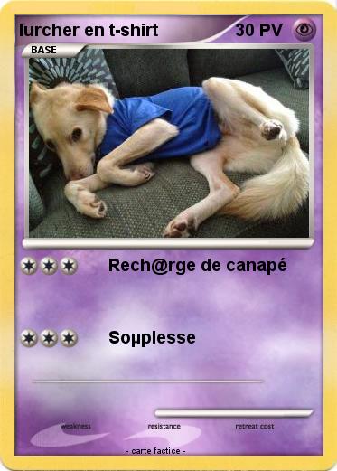 Pokemon lurcher en t-shirt