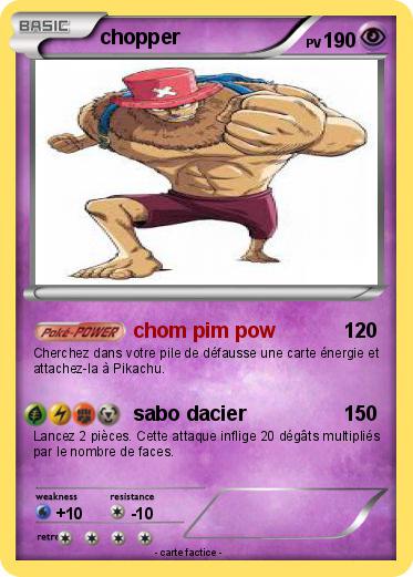 Pokemon chopper
