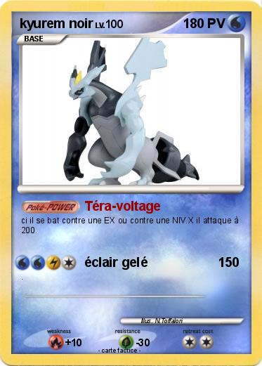 Pokemon kyurem noir