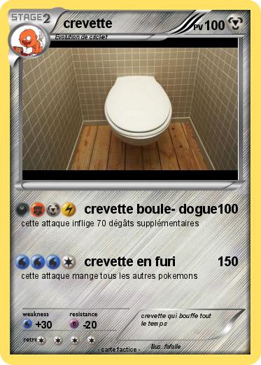 Pokemon crevette