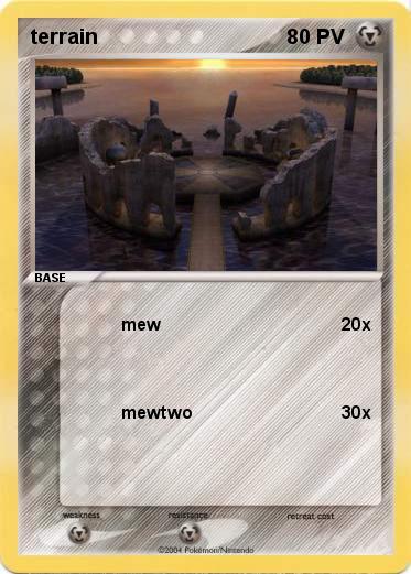Pokemon terrain