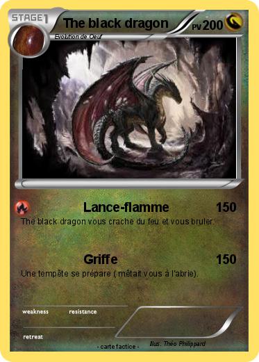Pokemon The black dragon