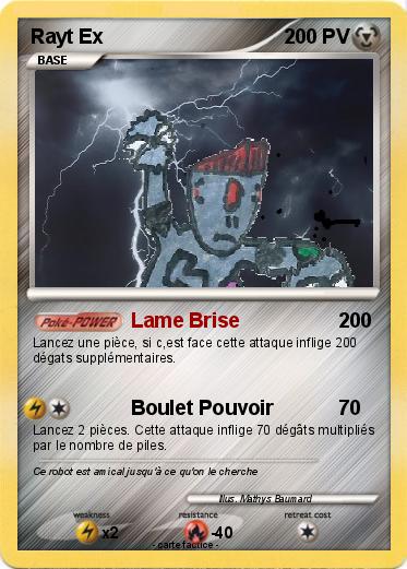 Pokemon Rayt Ex