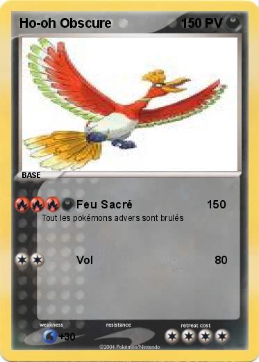 Pokemon Ho-oh Obscure