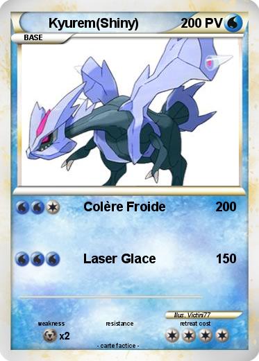 Pokemon Kyurem(Shiny)