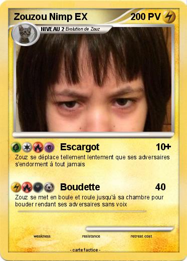 Pokemon Zouzou Nimp EX