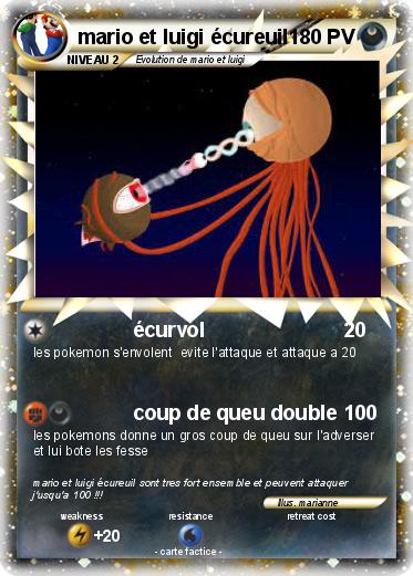 Pokemon mario et luigi écureuil