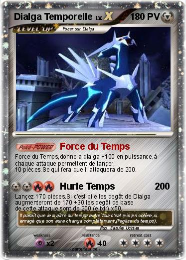 Pokemon Dialga Temporelle