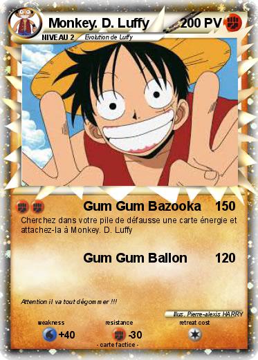 Pokemon Monkey. D. Luffy