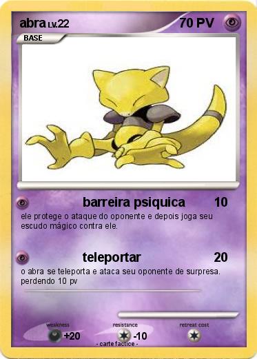 Pokemon abra