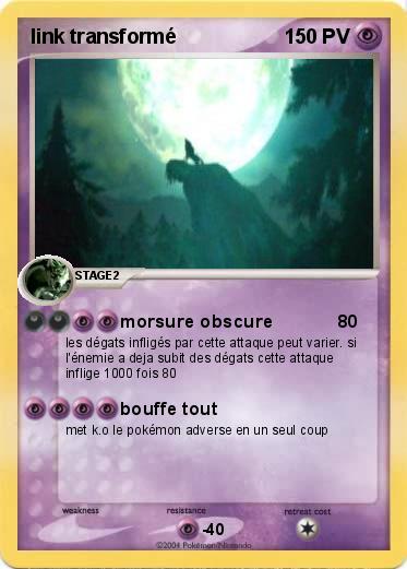 Pokemon link transformé