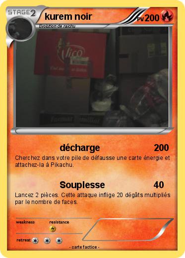 Pokemon kurem noir