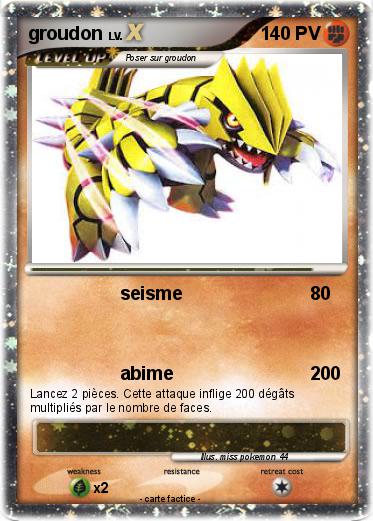 Pokemon groudon