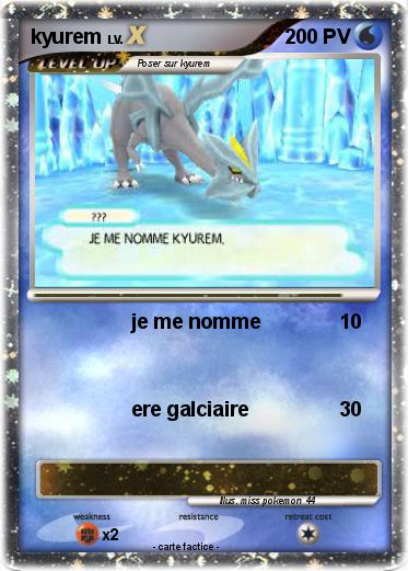 Pokemon kyurem