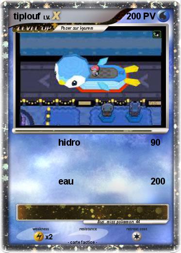 Pokemon tiplouf