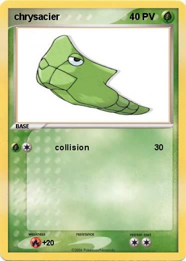 Pokemon chrysacier