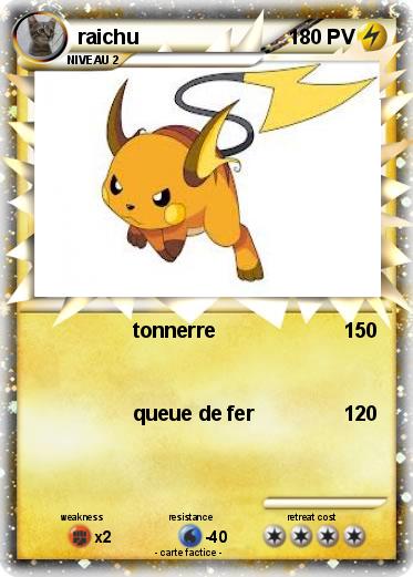 Pokemon raichu