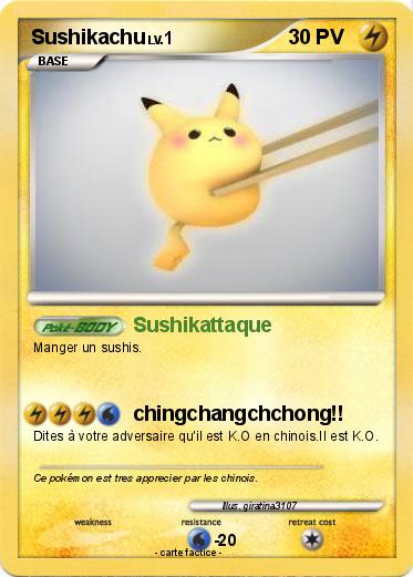 Pokemon Sushikachu