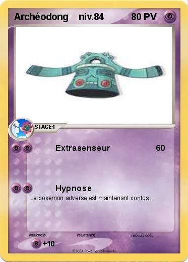 Pokemon Archéodong    niv.84
