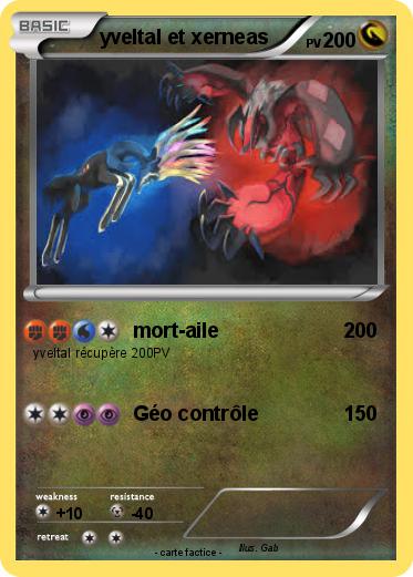 Pokemon yveltal et xerneas