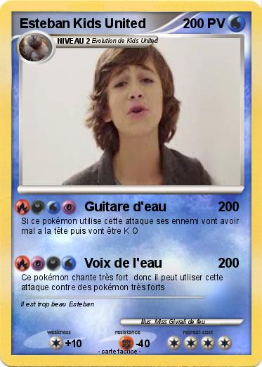 Pokemon Esteban Kids United