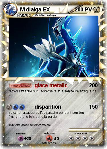 Pokemon M dialga EX