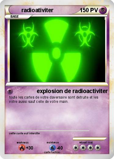 Pokemon radioativiter