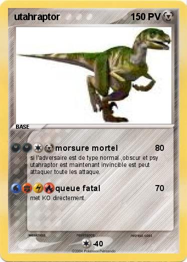 Pokemon utahraptor