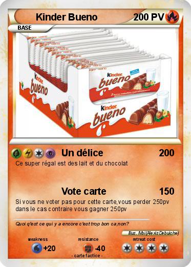 Pokemon Kinder Bueno