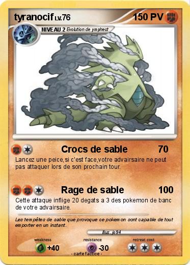 Pokemon tyranocif